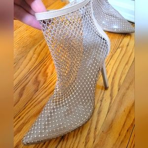 Charles by Charles David sparkly nude stilettos